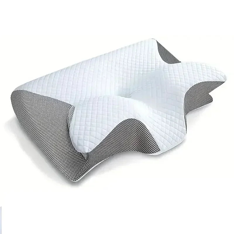 Ergonomic Neck Pillow – Pain Relief & Deep Sleep Support